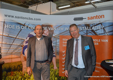 Santon Circuit Breaker Services dat zorgt voor het onderhoud van WKK-schakelaars. Op de foto: Tom van Zeijl en Daan Bruins.